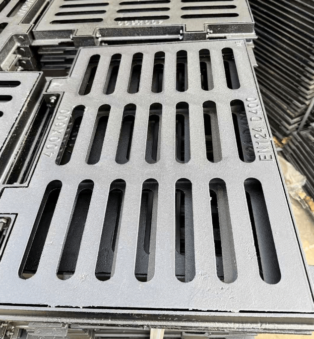 将乐球墨铸铁雨水单篦展示